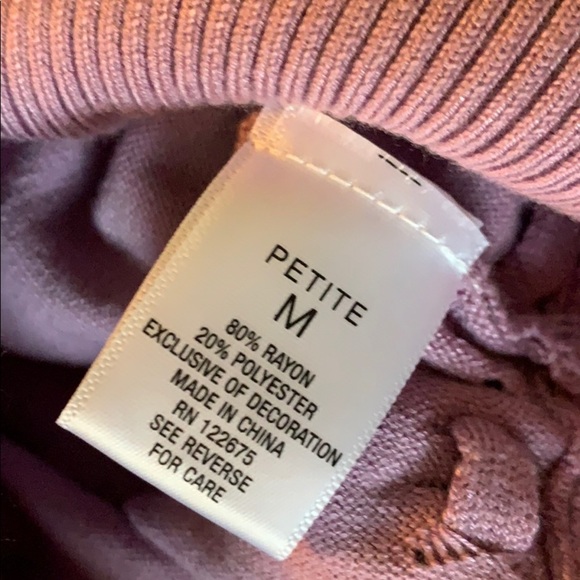 🌸 Dolman Sleeve Mauve Pink Sweater - Picture 8 of 8